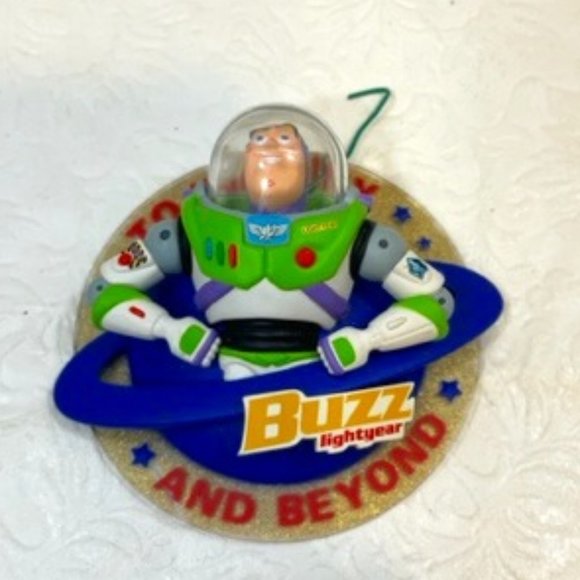 Buzz Lightyear Toy Story Hallmark Keepsake Ornament 2000 Disney/Pixar 3.5" - Picture 1 of 8